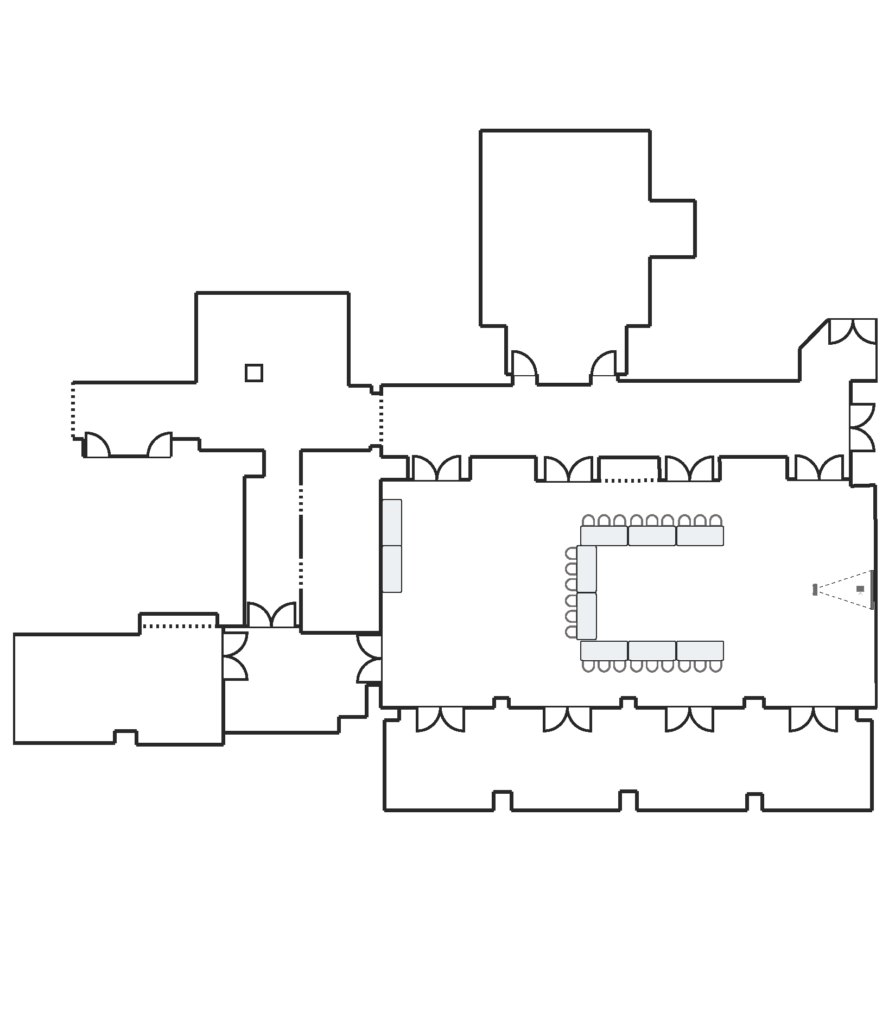 Hawkins Brown U-Shape Set Hawkins Brown U-Shape Set floorplan
