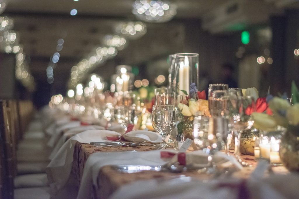 Hawkins Brown Tablescape O.Henry Hotel Event Tablescape