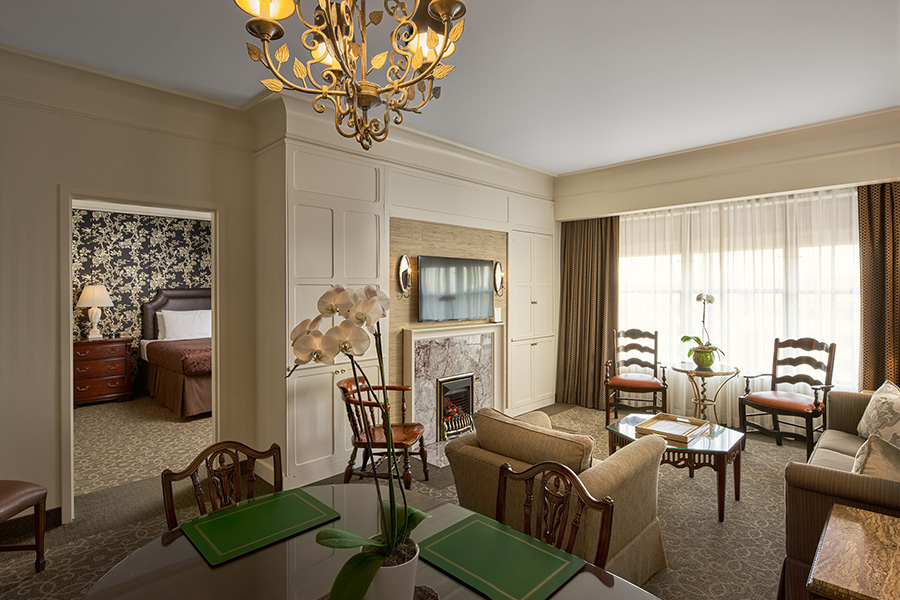 OHenry Magi Suite Living and Bedroom O.Henry Hotel Magi Suite Living Room and Bedroom