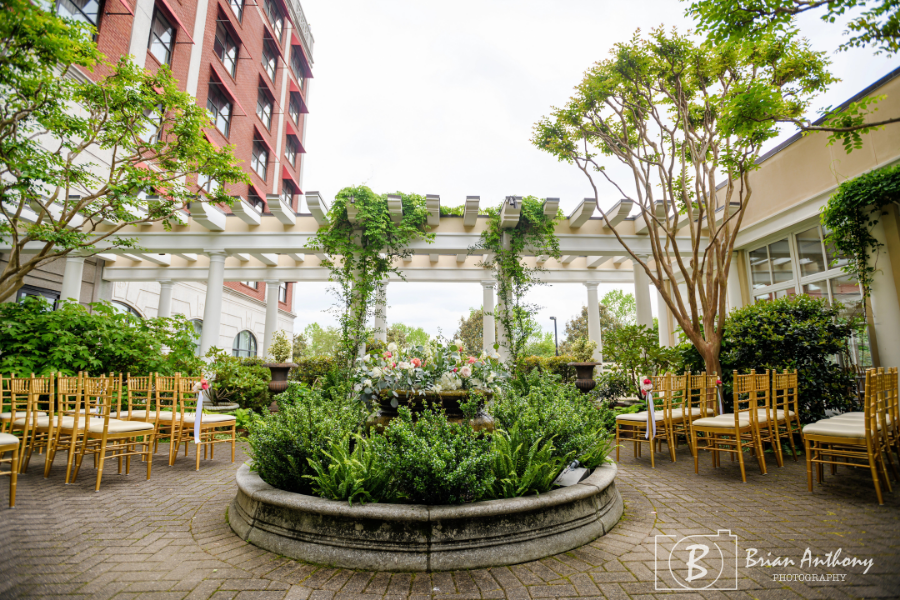 O.Henry Hotel Don Rives Cloister Garden by Brian Anthony Photography O.Henry Hotel Don Rives Cloister Garden by Brian Anthony Photography - The 778 square foot Don Rives Cloister Garden can sit 50 guests in theatre style seating. The garden is named after QW's late great friend and Minister of Design, Don Rives.