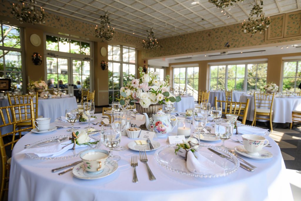 O.Henry Hotel Pavilion by Brian Anthony Photography Our peaceful oasis of an outdoor room is surrounded by flowering trees and vines. The Don Rives Cloister Garden adjoins our orangery-style Pavilion, a sunny window-enclosed room. The two areas can be combined and used for a cocktail party and dinner or a wedding and reception of up to 40 seated guests and 50 at a standing reception. The garden also adjoins the Social Lobby.