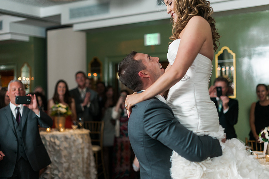 Brittany and Bobby's First Dance as Mr. and Mrs. Brittany and Bobby's First dance as Mr. and Mrs. - wedding celebration in the Hawkins Brown Room at O.Henry Hotel